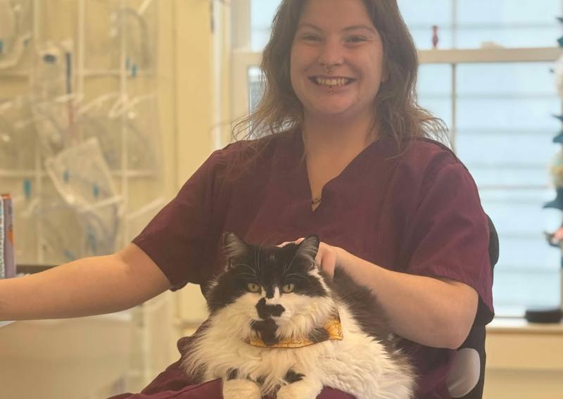 Carousel Slide 4: Kasey and Punkins.